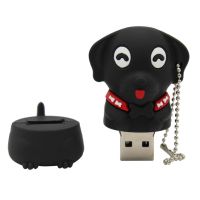 USB 2.0 Pen Drive Flash Cartoon Bone Pug Pet Dog Usb Flash Drives 16GB 32GB Pendrive 128GB 64GB U Disk Memory Stick