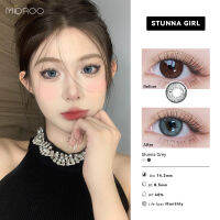 คอนแทคเลนส์ คอนแทคเลนส์สีเทา MIDROO Lens Stunna Girl14.2mm 1คู่