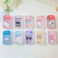 【cw】Kawaii My Melody Cinnamoroll Cartoon Bottled 45Ml Card Spray Perfume Hand Sanitizer Empty Bottle Carry-On Spray Gift