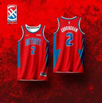 New Original NBA Eminem Detroit Pistons #313 Slim Shady Vintage Jersey Free  Customized Name and Number