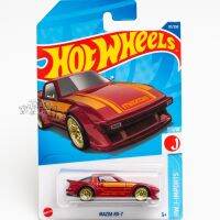 ❗ No. 97 MAZDA RX-7 Crimson Mattel Hot Wheels Alloy Small Sports Car