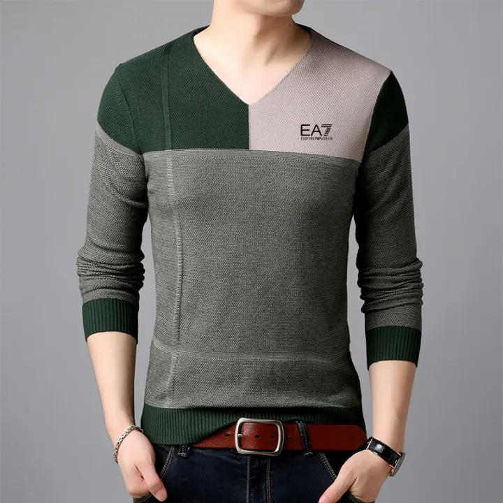 New Style New Arrival Spring Summer Hot Sale Shirts Spot Men's Sweaters Male  Long Sleeve Polo