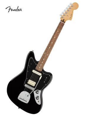 Fender Player Jaguar กีตาร์ไฟฟ้า 22 เฟร็ต ไม้อัลเดอร์ ปิ๊กอัพตัดคอยล์ได้ + แถมฟรีกระเป๋า Fender VIP ** Made in Mexico