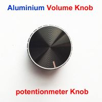 ۩♕ Hot Black Aluminum Volume Control Amplifier Knob Wheel