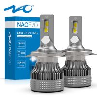 【CW】 NAO 20000LM H7 H4 H11 Headlight 60W H9 HB4 HB3 9005 9006 Lamp 6000K Chips Car Fog Bulb