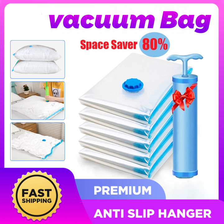 Large Capacity Vacuum Compression Bag and Pump Reusable Vacuum