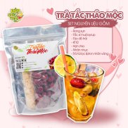 Set nguyên liệu trà tắc xí muội có sẵn công thức chuẩn xịn - BẾP CHÈ THÁI