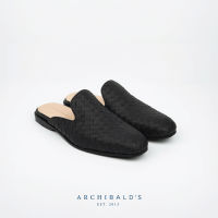 Hypnos Slippers รองเท้าหนังสานเปิดส้น Archibalds (PRE-ORDER)