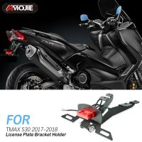 ✈♀Dudukan Plat สำหรับ YAMAHA TMAX 530 DX T-MAX 530 SX 2017 2018 TMAX530ที่ยึดตัวกำจัดบังโคลนรถกับที่ติดท้ายรถจักรยานยนต์