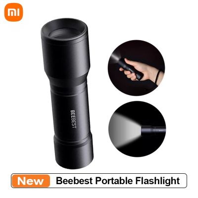 Xiaomi BEEBEST ไฟฉาย แบบพกพา 130 เมตร น้ําหนักเบา AAA EDC กันน้ํา SOS ไฟฉายไฟฟ้า ขนาดเล็ก แบบพกพา