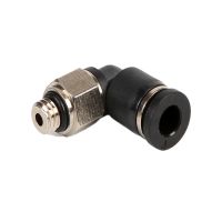 [HOT] Pneumatic Fitting MINI Connector Air Coupler 4mm 3mm 5mm 6mm Hose-Tube M3 M5 1/8 quot; 1/4 quot; BSPT Male Thread Elbow Quick Joint