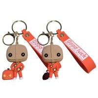 Spooky Keychain Scream Keychain Naughty Ghost Design For Sam Create A Halloween Mood Movie Peripherals Fixed Car Key Fixed House improved