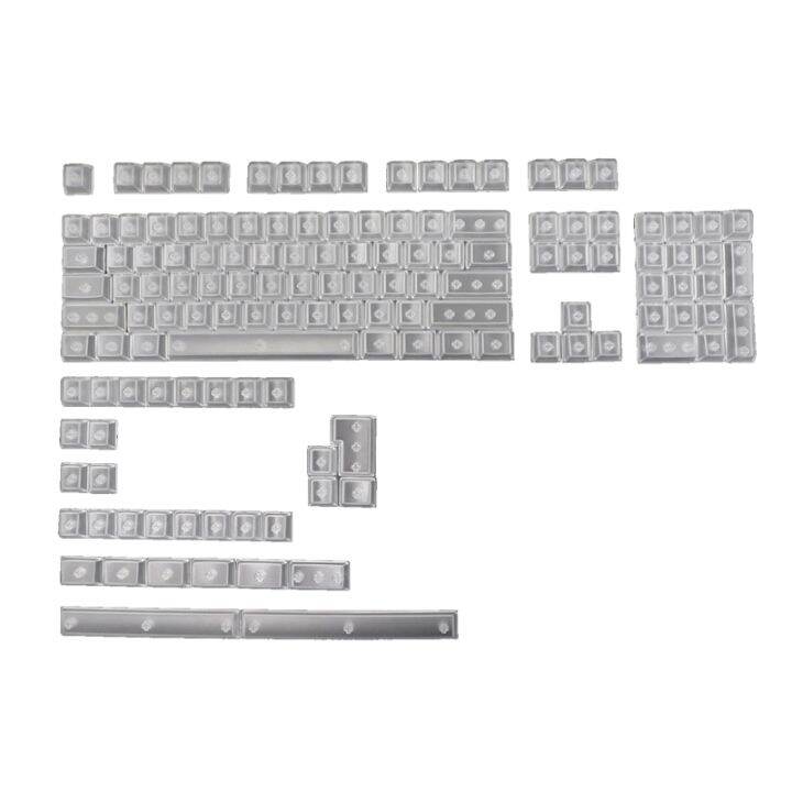 136pcs-โปร่งใส-abs-keycaps-คีย์บอร์ด-keycaps-matte-backlit-keycaps-สำหรับ-cherry-switch-คีย์บอร์ด