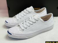 ? รองเท้าConverse Jack Purcell SIZE.36-45 งานดีมากจ้า รองเท้าผ้าใบ รองเท้าคอนเวิส รองเท้าผ้าใบสีขาว รองเท้าใส่ทำงาน ยืดเกาะได้ดี นุ่ม เบา ใส่สบาย