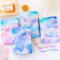 128 Page Planet Diary Personalized Creative Color Page Illustration Cute Notebook Student Manual Ledger Notepad Notebooks