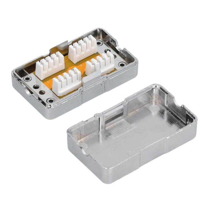 CAT6 Junction Box ABS Plastic Network Wiring Boxes Single Port with