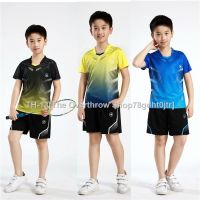 ❉◊ Kids Badminton T-shirt Kid Boys Quick-Drying Badminton Uniform Kids Badminton Jersey