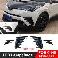 ไฟตัดหมอกด้านหน้าสำหรับ Toyota C-HR CHR 2016 2017 2018 2019 2020อุปกรณ์ปรับจูน LED ไฟวิ่งกลางวันชุดบอดี้ไฟรับประกัน