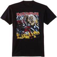 Hot sale Iron Maiden band graphic Mens 100% Cotton Round Neck Short Sleeve T-Shirt  Adult clothes