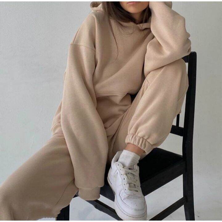 womens-tracksuit-solid-hooded-sport-suits-autumn-warm-hoodie-casual-long-sleeve-sweatshirts-and-trousers-fleece-two-piece-sets