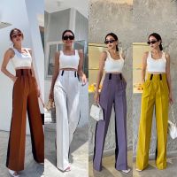 Isabella two-tone pantsทูโทนป้ายpromthong ?