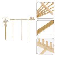 Garden Zen Rake Mini Diy Tools Sand Rakes Miniature Desk Set Tiny Decorationsandbox Fidgets Fairy Gardensbox Table Play Toy Feng