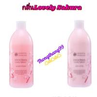 ?Oriental Princess แพ็คคู่ Oriental Beauty Lovely Sakura Shower Cream 400ml.&amp; Body Lotion 400ml.