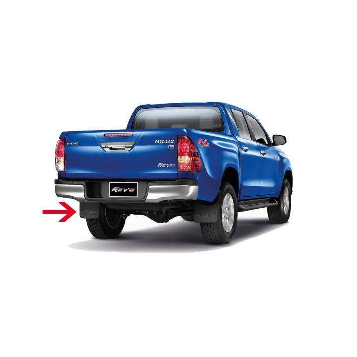 ยางกันโคลนท้าย-สำหรับรถ-toyota-hilux-revo-4wd-ปี-2015-2017สีดำ-1-คู่-ซ้ายและขวา