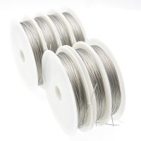 40M/Roll Stainless Steel Wire Tiger Tail 0.3/0.38/0.45/0.5/0.6/0.7/0.8mm Resistant Strong Line Beading Wire for Jewelry Making