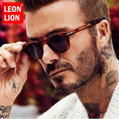 LeonLion 2022 Retro Square Sunglasses Men Brand Designer Punk Sun Glasses For Men/Women Shades Vintage Eyeglasses Gafas De Sol