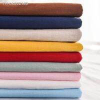 ۩☋┇ Gauze Cotton Cloth Linen Cheesecloth Solid Color Washable Can Be Handmade For Diy Napkins Table Runner Tablecloth