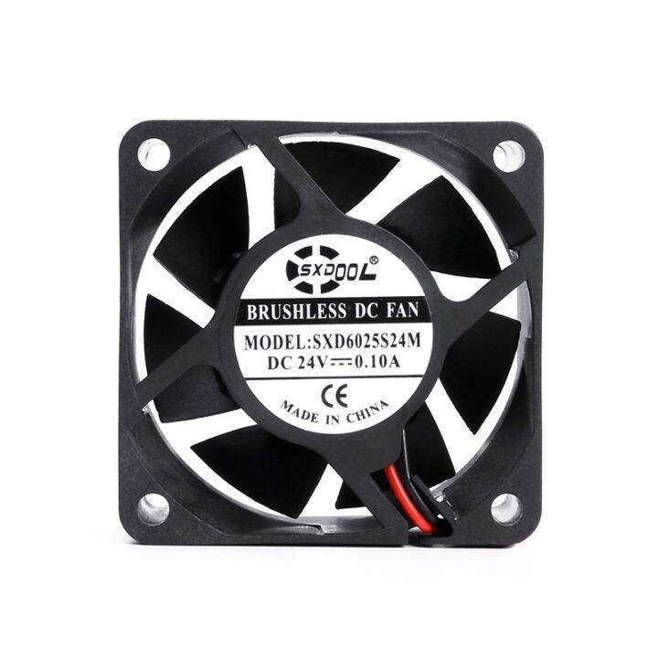 60mm PC Case Cooling Fan – 60x60x15mm Quiet & Silent Fan With 3-Pin & 4-Pin Connector