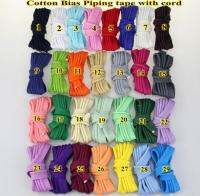 【HOT】✜ shipping-cotton Bias Piping size:12mm15yds makingsewing home textile solid