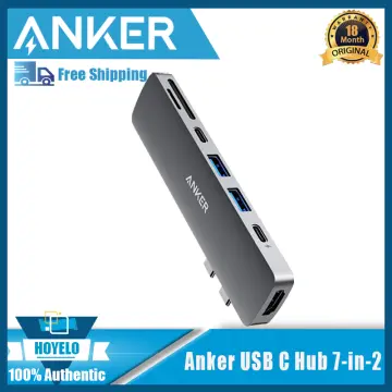 Anker Power Expand Direct 7-in-2 USB C Hub Adapter with Thunderbolt 3 USB C  Port (100W Power Delivery), 4K HDMI Port, USB C and USB A 3.0 Data Ports