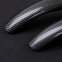 หุ้มพวงมาลัยรถยนต์ คาร์บอนไฟเบอร์ Universal Car Interior Steering Wheel Cover Carbon Fiber Non-Slip Cover For Round Shape And D Shape