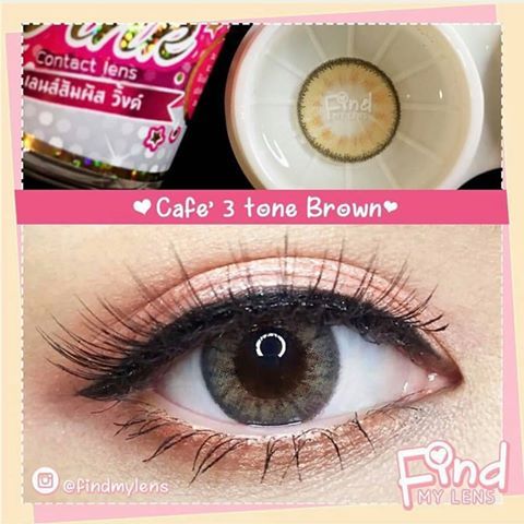 คอนแทคเลนส์-wink-lens-cafe-3tone-gray-brown-ค่าสายตา-0-00-ถึง-10-00