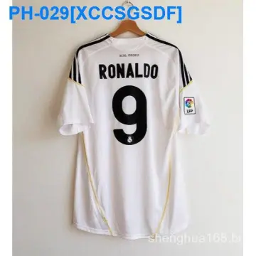 REAL MADRID 2005 2006 RONALDO 9 HOME SHIRT UCL (Excellent) XL – Foot-Jerseys