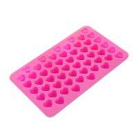 KAKA 55 Lattice Heart Shape Ice Tray Cute Heart Shape Mini Silicone Ice Cube Mold