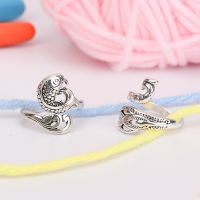 ✧ Multi Style Knitting Loop Crochet Loop Knitting Accessories Shape Ring Finger Wear Thimble Yarn Guides Adjustable Open Fingering