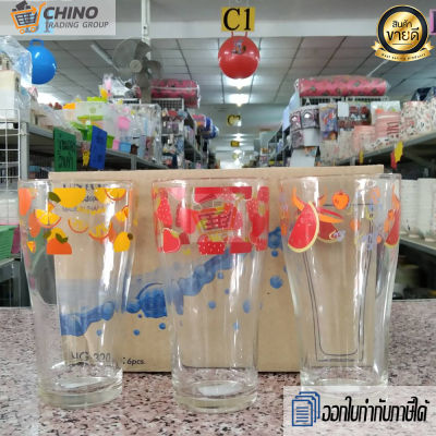 [บรรจุ 6ใบ] แก้วน้ำ แก้วเหล้า [UNION UG-320 384ml. 13oz.]