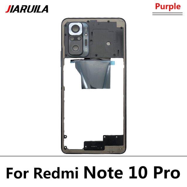 เลนส์กระจกกล้องถ่ายรูปหลังด้านหลังพร้อมกรอบสำหรับ-redmi-note-10s-10-note10-pro-ซ่อมโทรศัพท์มือถือ