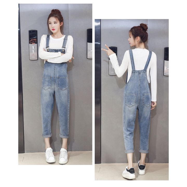 maternity-vintage-denim-overalls-women-jumpsuits-full-length-trousers