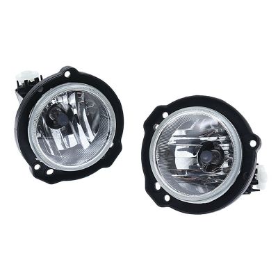 1 Pair LED Fog Light Front Bumper Fog Lamp Bulb Clear Lens for Toyota Avanza 2012-2019