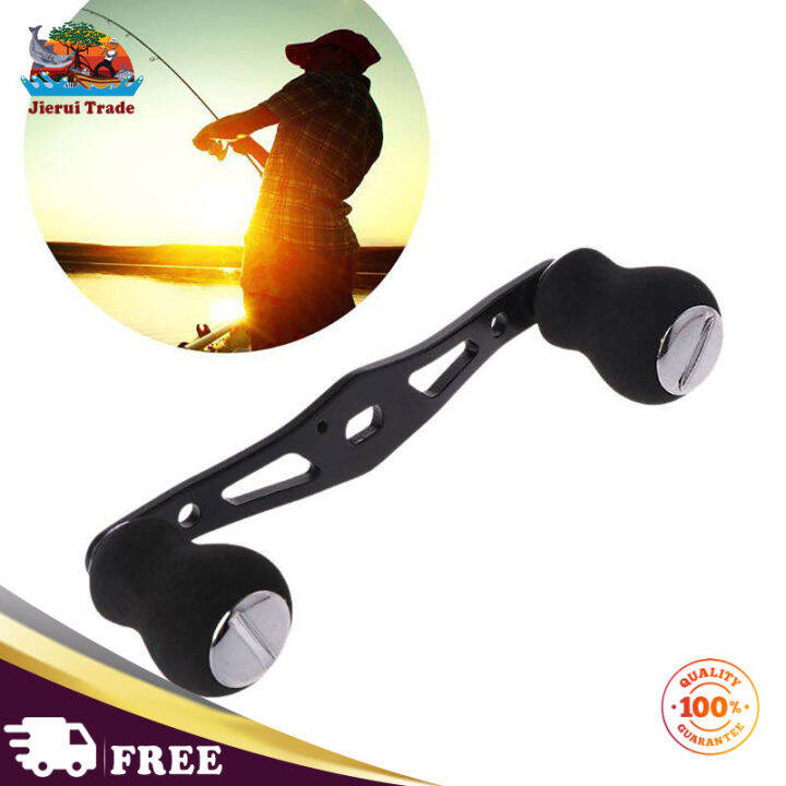 รอกตกปลา-handle-double-handle-design-ซ้ายขวา-ultralight-reel-crank-อุปกรณ์เสริม-fishing-reel-repair-parts