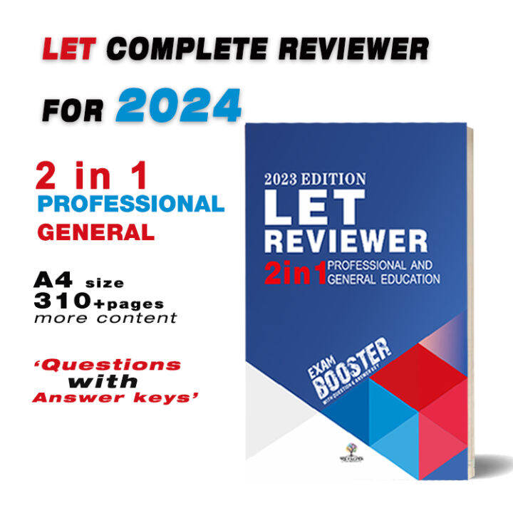 LET Reviewer 2024 Edition Professional Education And General Education ...