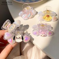 MIAOYA Fashion Jewelry Shop Apricoroll Hairclip For Lady INS เครื่องประดับผมอะคริลิคน่ารักสำหรับนักเรียนของขวัญวันเกิดที่สวยงาม