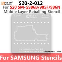 +【‘ Amaoe Middle Layer Reballing Stencil Template For  S20 G988B/BR/G988U/G980F/G981B/N/G986B/G985F/G986N Solder Tin Planting