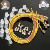 [Qingxin fabrics] 10ชุดหลอดไฟ LED สีขาว/อุ่นแอมป์; ยืน E5 4.3มม. E5.5 LED 12V-14V Ho/tt/N ขนาด E501T ใหม่