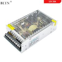 30PCS 12V 20A  Power Supply Switching Converter AC To DC12V LED Driver Lighting Transformer For LED Strip IP Camera Projector Power Supply Units