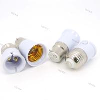 B22 To Screw E27 to B22 led Lamp base Socket Converter plug Light Bulb Adaptor Holder AC power Adapter Lighting Parts YB24TH